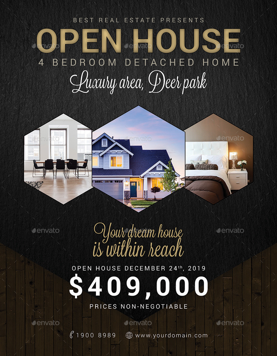 real estate open house flyer by tunagaga graphicriver flyer open house